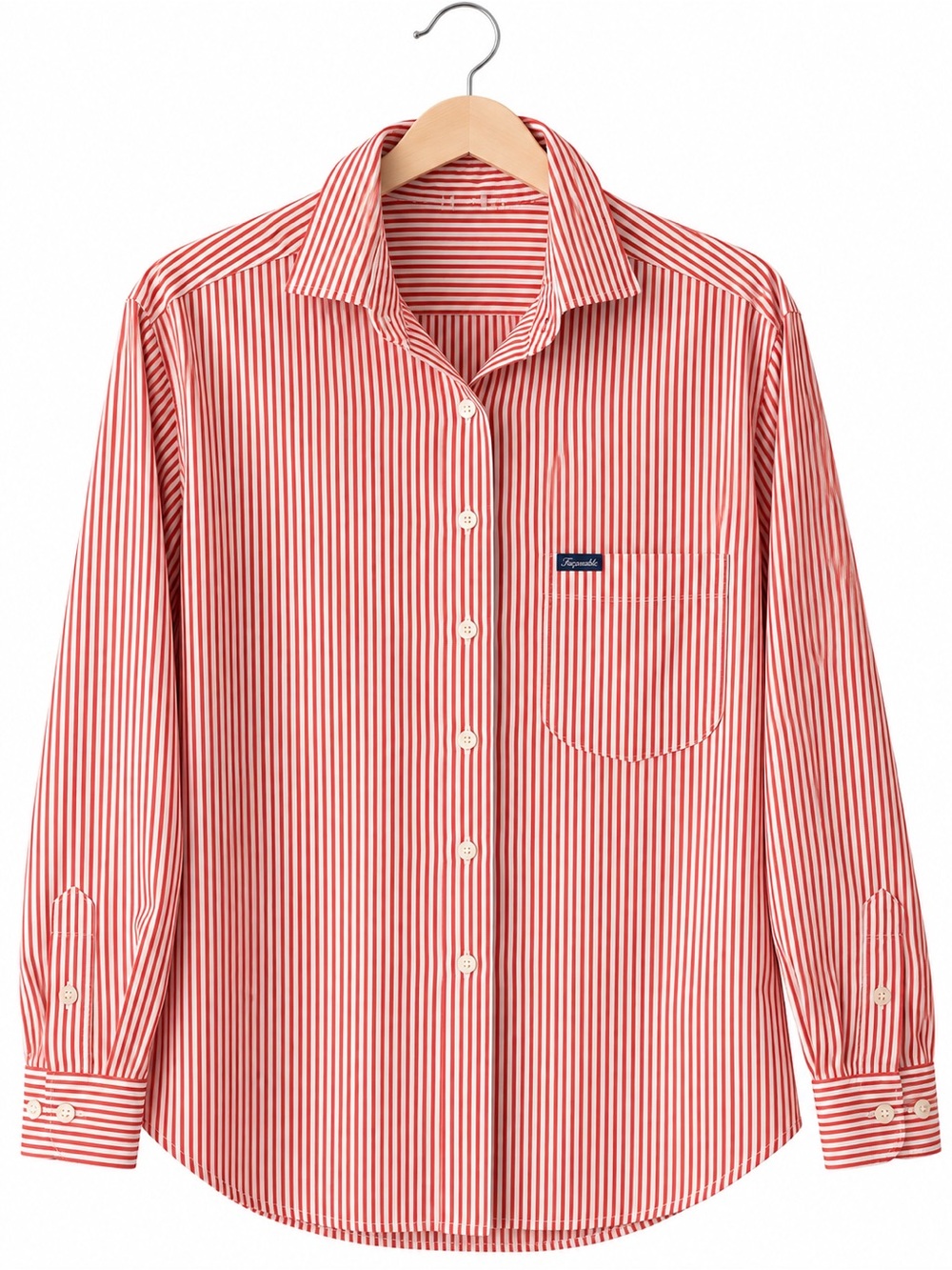 Women’s Faconnable Stripe Button-Down Shirt